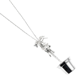 Harry Potter Sterling Silver Mandrake Charm Necklace