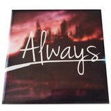 Harry Potter Inspired Always w/ Colorful Hogwarts Castle 4.25" Ceramic Coaster the-muggle-hut.myshopify.com