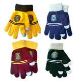 Kids Knit Gloves - Gryffindor The Muggle Hut