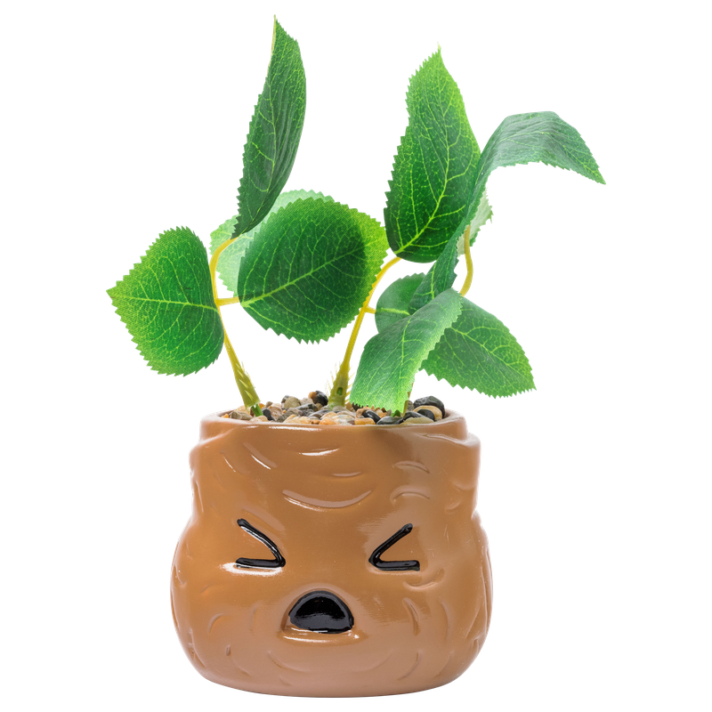 Harry Potter Mandrake Face Mini Ceramic Planter