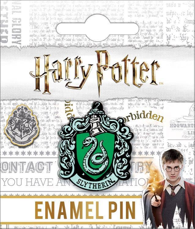 Harry Potter Slytherin Crest Enamel Pin
