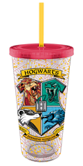 Harry Potter Intricate Crest 32oz Confetti Cold Cup