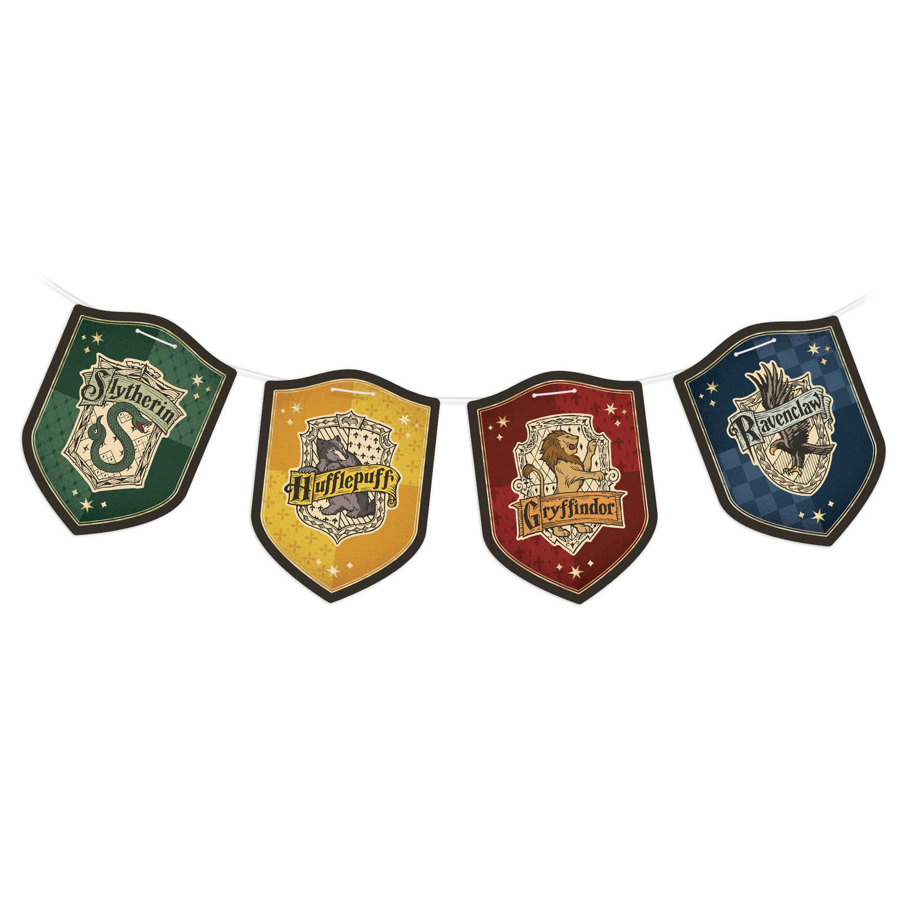 Harry Potter Hogwarts House Pride Hanging Cardstock Banners