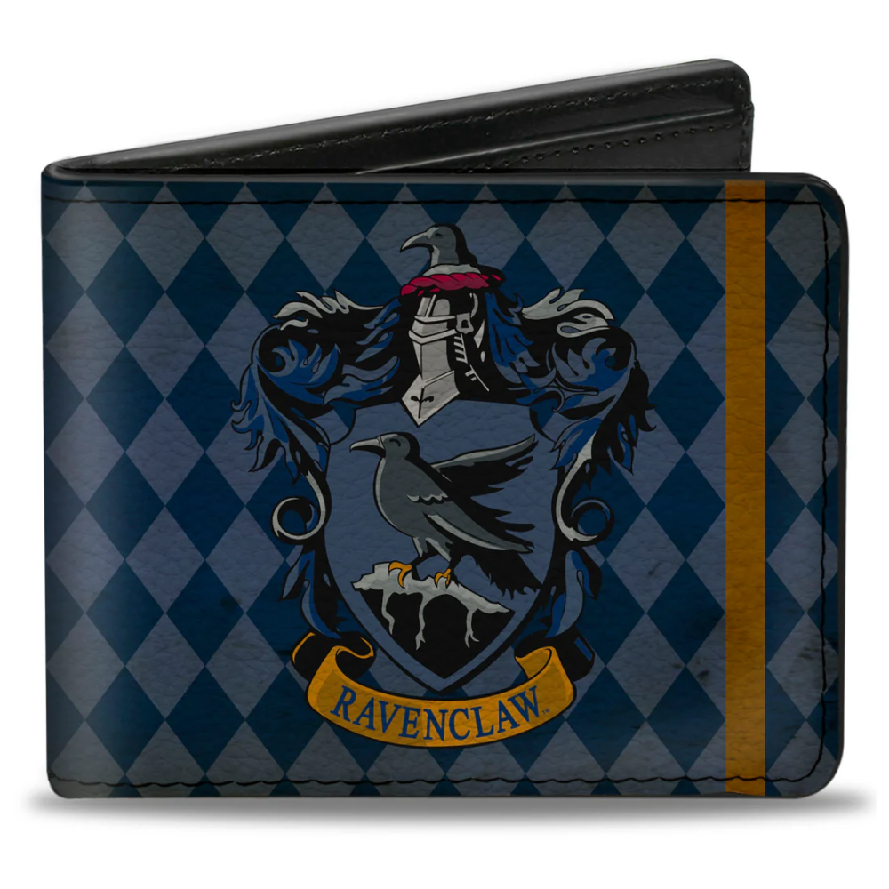 Bi-Fold Wallet - Ravenclaw Crest Diamonds
