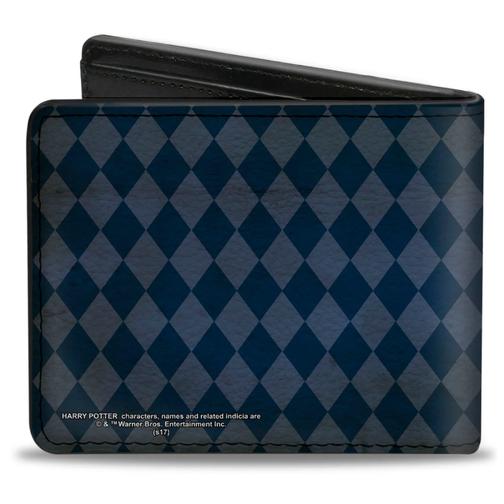 Bi-Fold Wallet - Ravenclaw Crest Diamonds