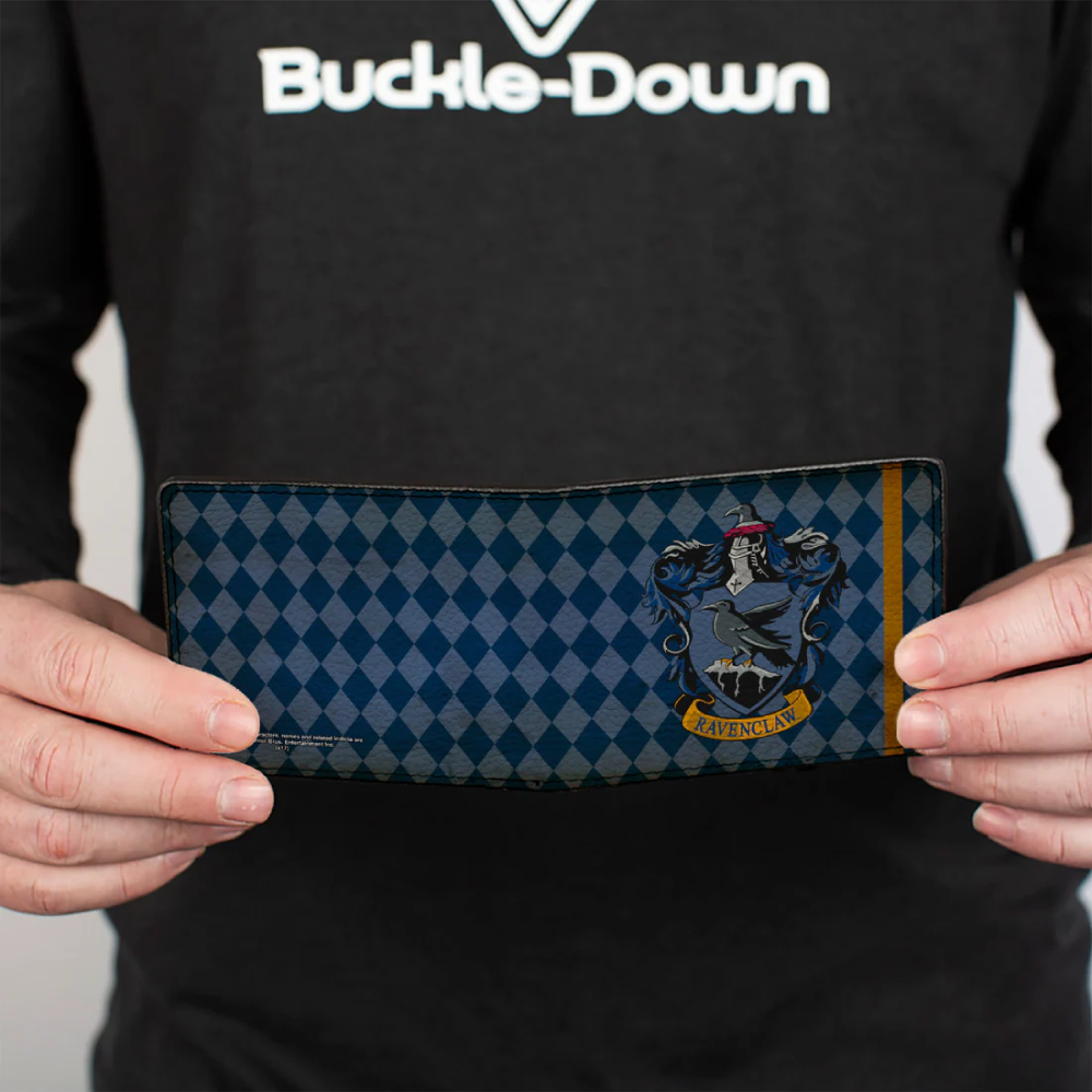 Bi-Fold Wallet - Ravenclaw Crest Diamonds