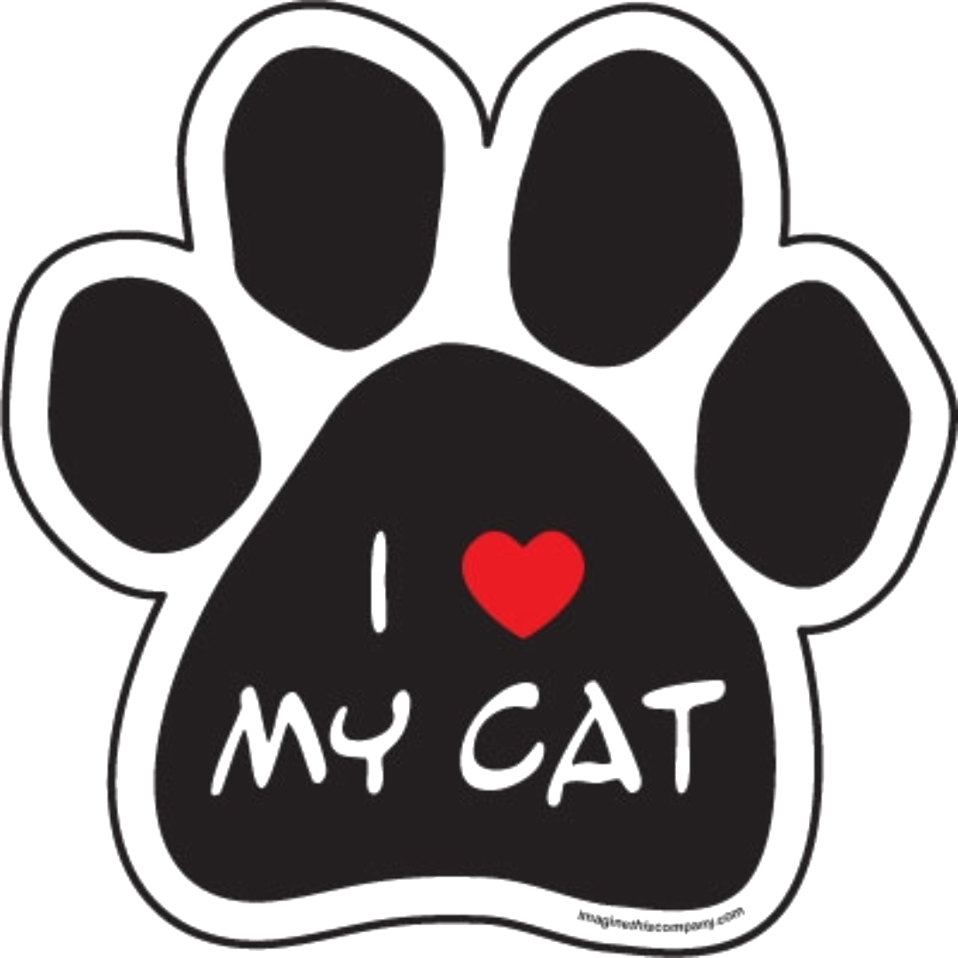 I (Heart) My Cat Magnet