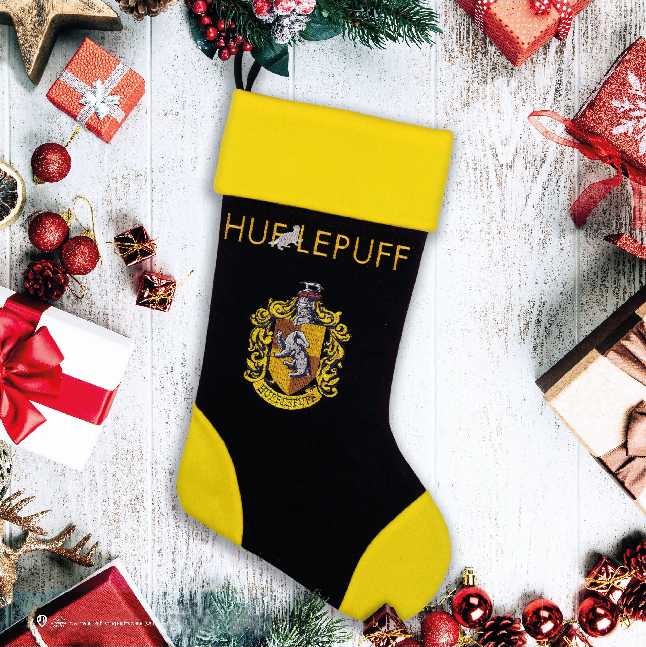 Hufflepuff Christmas Stocking Cinereplicas
