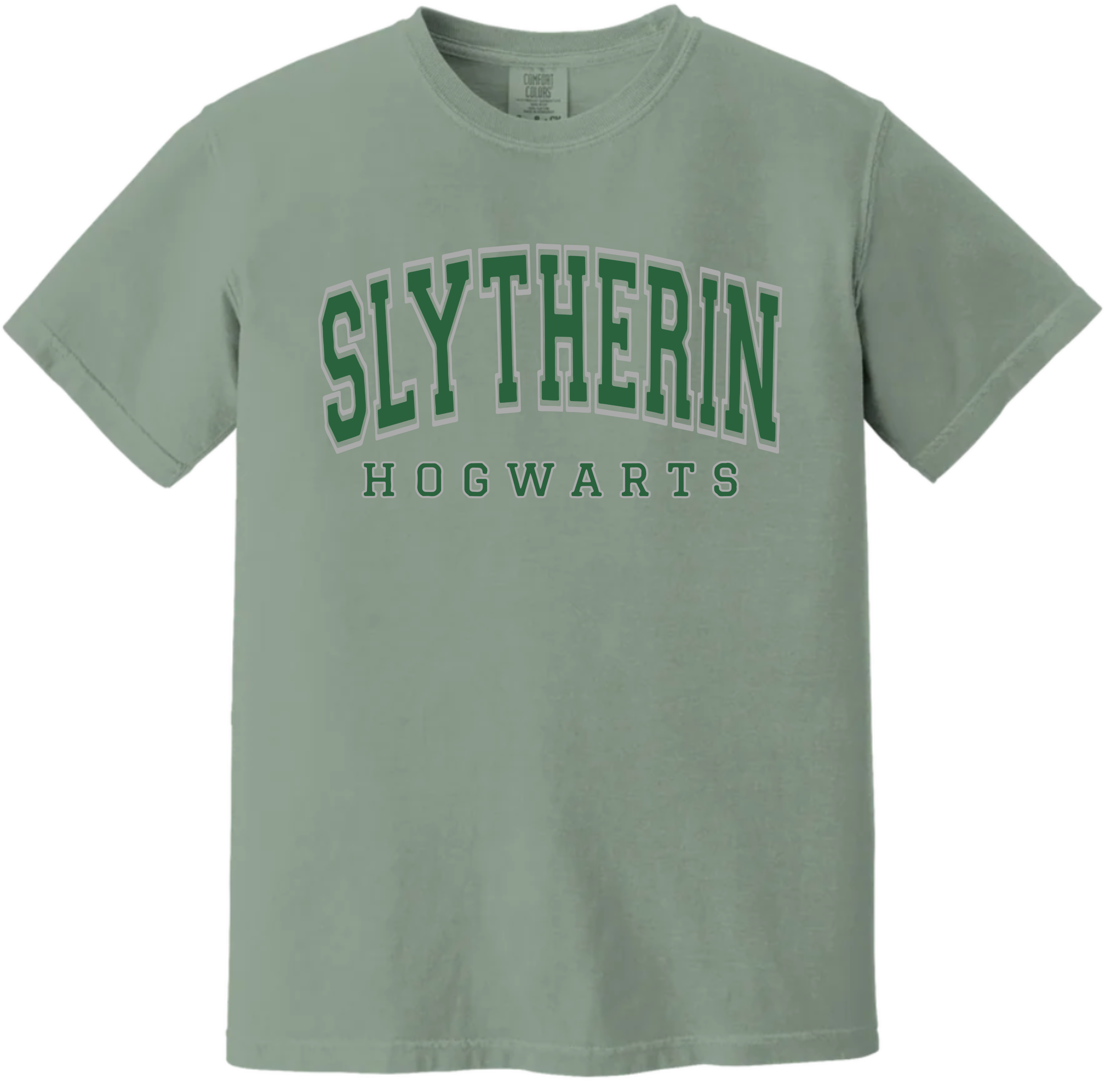 Comfort Colors Varsity Shirt - Slytherin