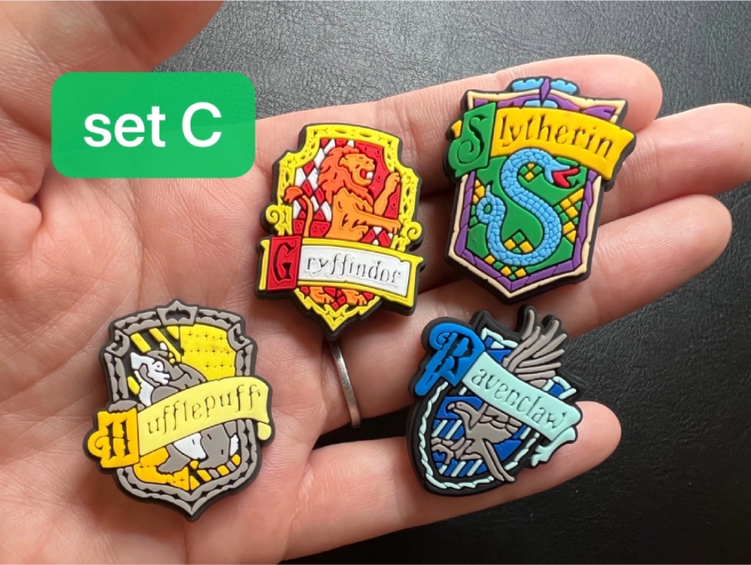 Harry Potter Croc Shoe Charms Shoe Decal Charms