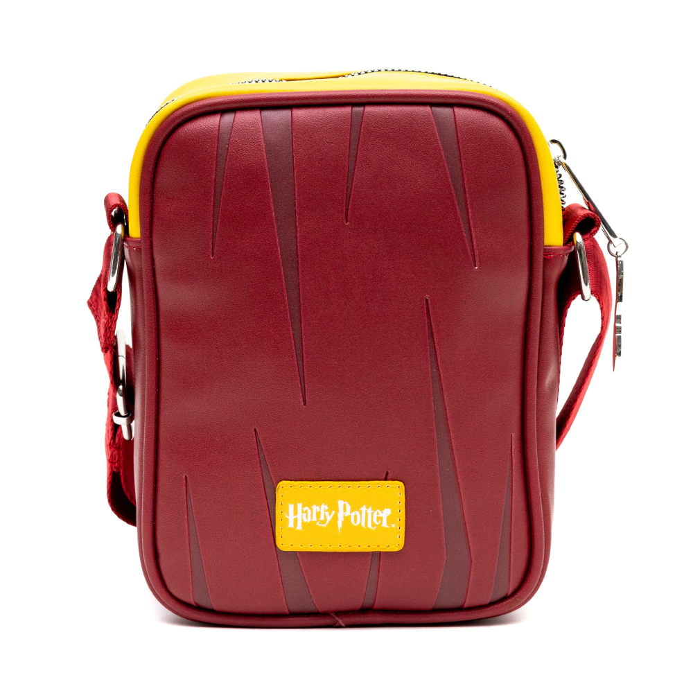 Crossbody Bag - Gryffindor Quidditch Uniform with Embroidery Burgundy/Gray