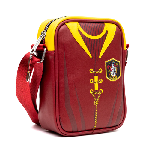 Crossbody Bag - Gryffindor Quidditch Uniform with Embroidery Burgundy/Gray