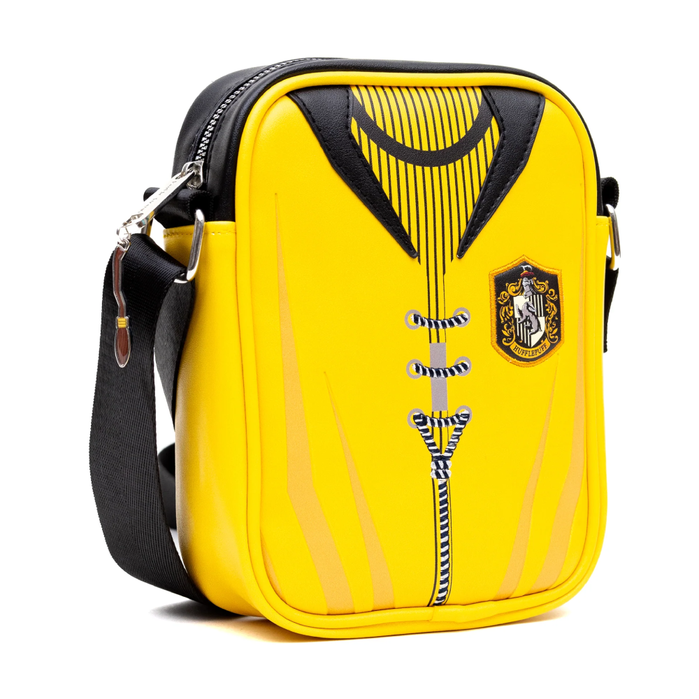Crossbody Bag - Hufflepuff Quidditch Uniform with Embroidery Yellow/Black
