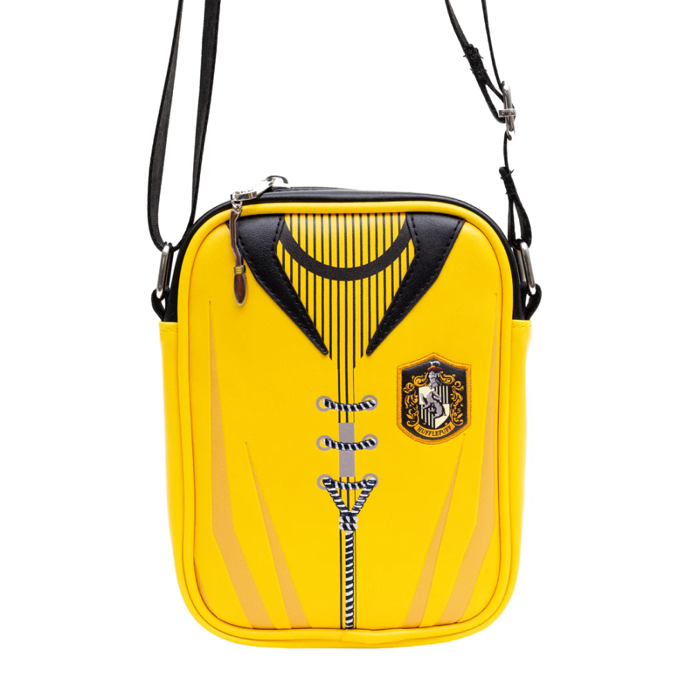 Crossbody Bag - Hufflepuff Quidditch Uniform with Embroidery Yellow/Black