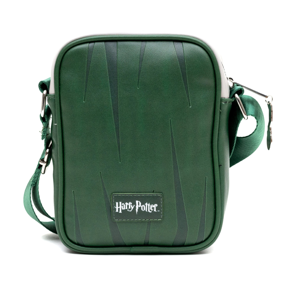 Crossbody Bag - Slytherin Quidditch Uniform with Embroidery Green/Gray