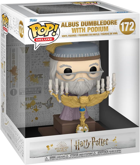 Harry Potter Funko POP! Movie Collector Edition Action Figures - Albus Dumbledore at Podium