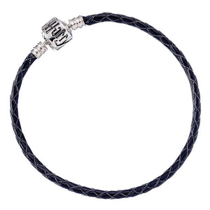 Harry Potter Black Leather Bracelet for Slider Charms: Various Sizes The Carat Shop