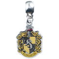 Hufflepuff house crest charm on a transparent background