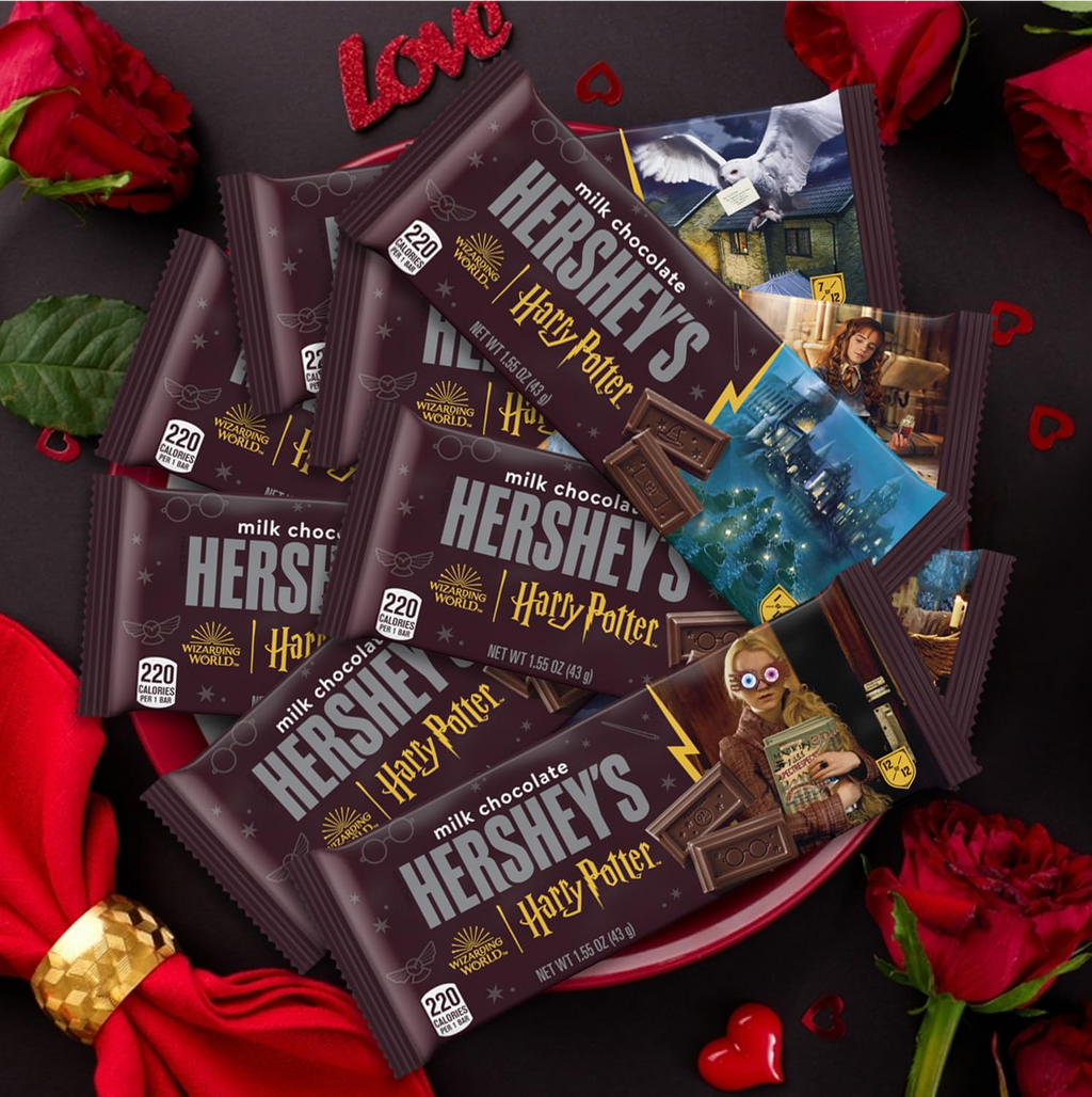 3 pack Hershey Milk Chocolate Harry Potter Candy Bars