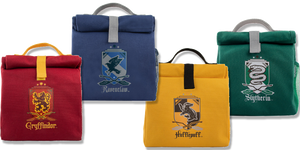 Hogwarts Houses Canvas Lunch Bags in various colors