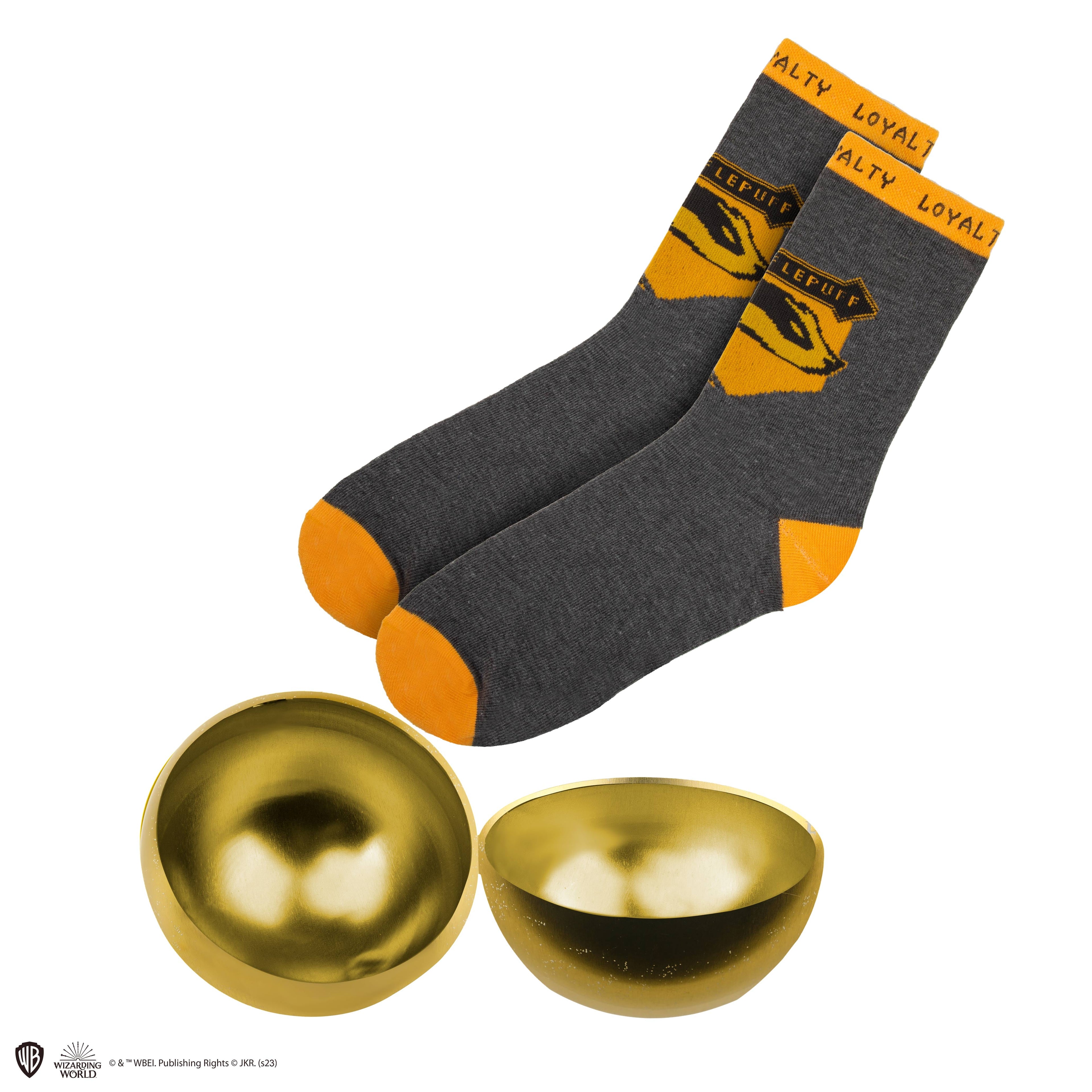 Hufflepuff Socks Holiday Capsule Cinereplicas