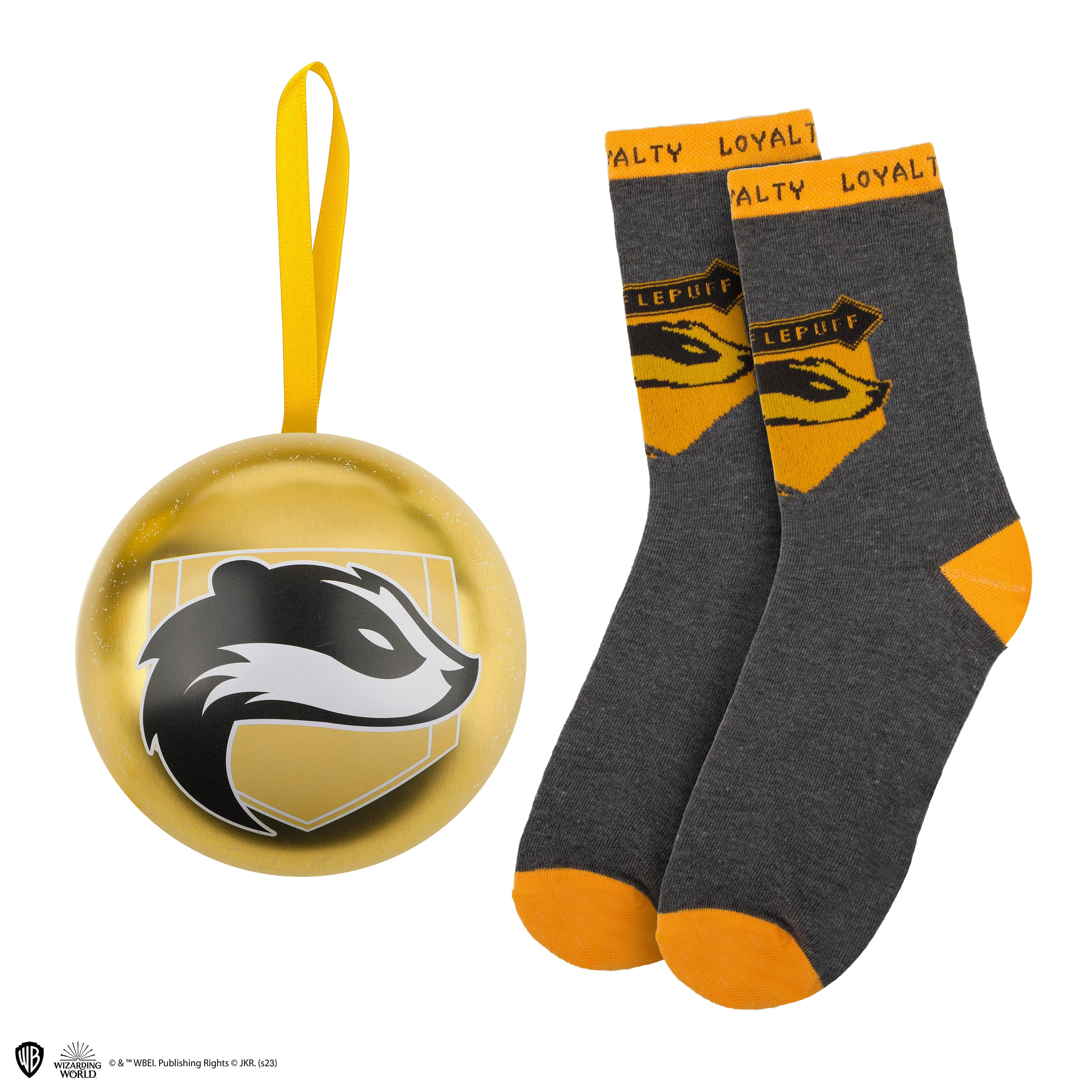 Hufflepuff Socks Holiday Capsule Cinereplicas