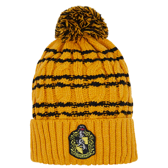 Hufflepuff Knitted Hat