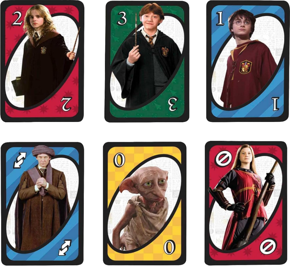 Mattel Games UNO Harry Potter Card Game in Storage Tin