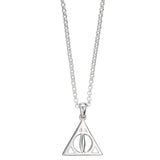 Official Sterling Silver Harry Potter Deathly Hallows Necklace The Carat Shop