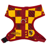 Pet Harness - Harry Potter Gryffindor Checker Burgundy/Yellow