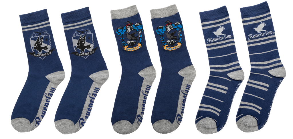 Set of 3 Ravenclaw Socks Cinereplicas
