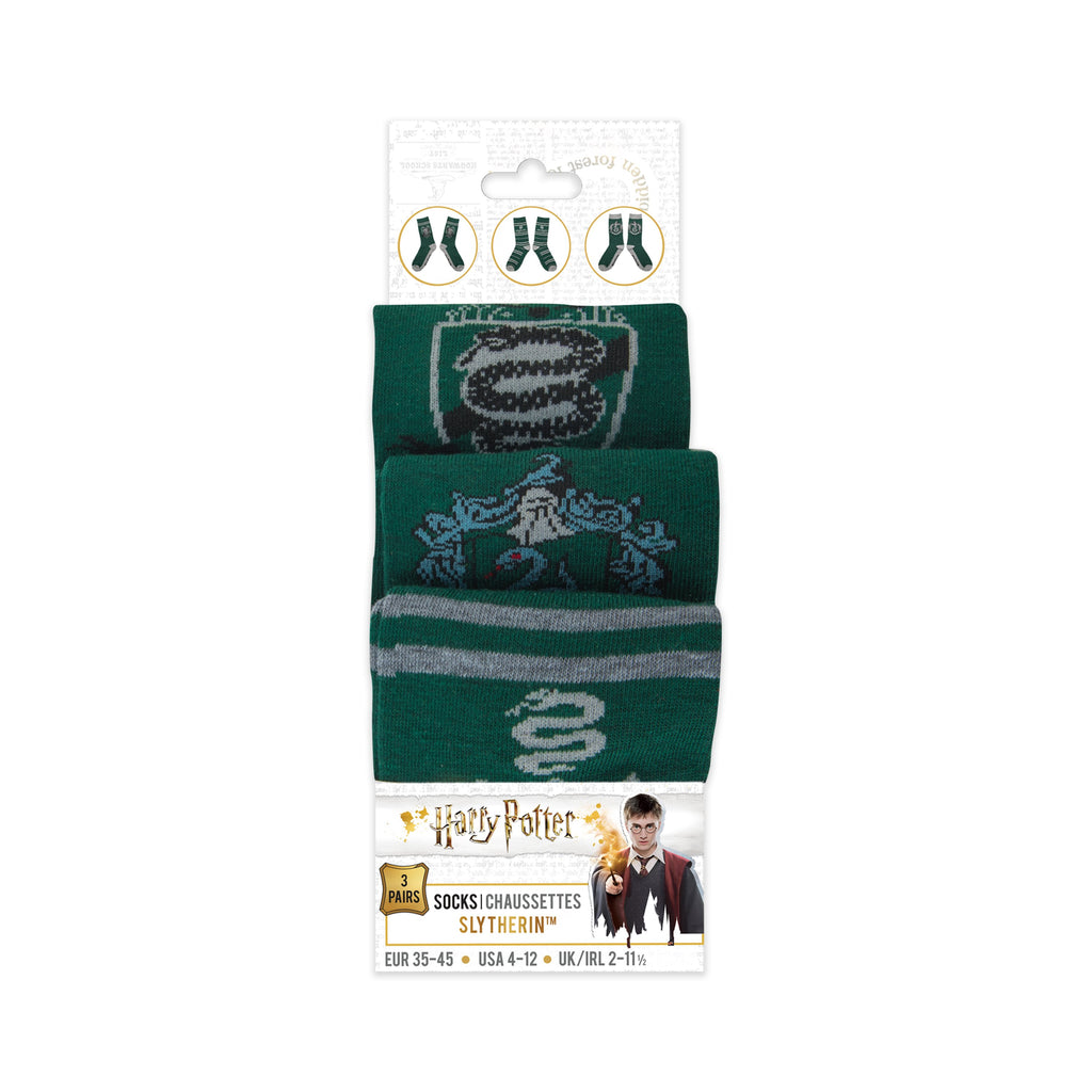 Set of 3 Slytherin Socks Cinereplicas