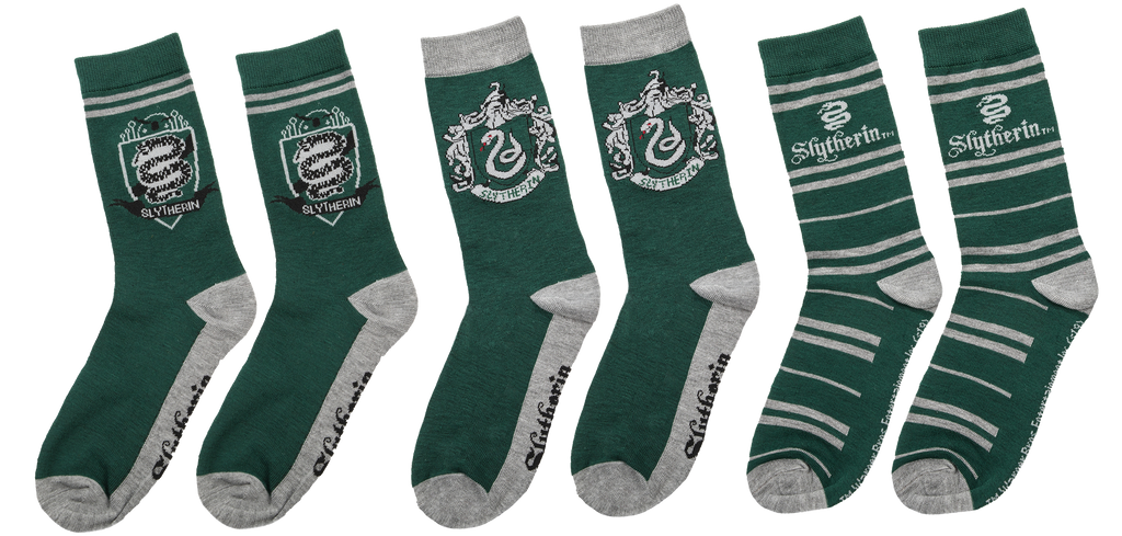 Set of 3 Slytherin Socks Cinereplicas
