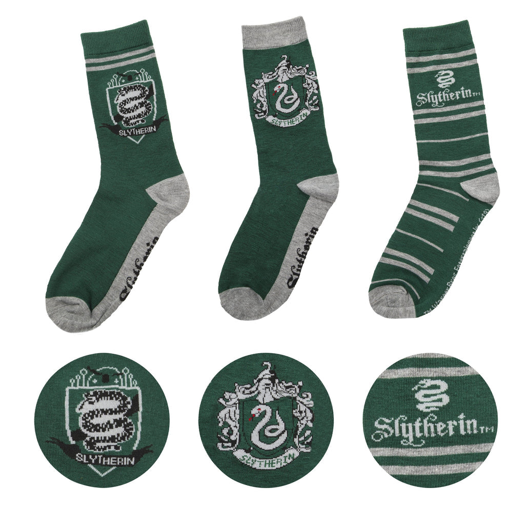 Set of 3 Slytherin Socks Cinereplicas