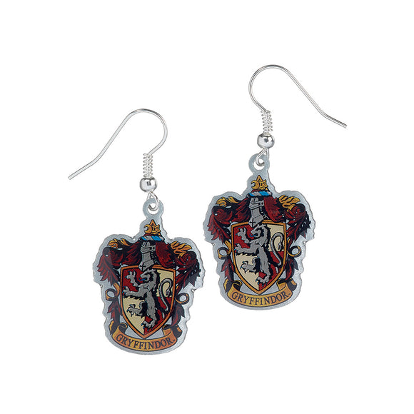 Harry Potter Gryffindor Crest Earrings The Carat Shop