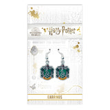 Harry Potter Slytherin Crest Earrings The Carat Shop