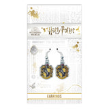 Harry Potter Hufflepuff Crest Earrings The Carat Shop