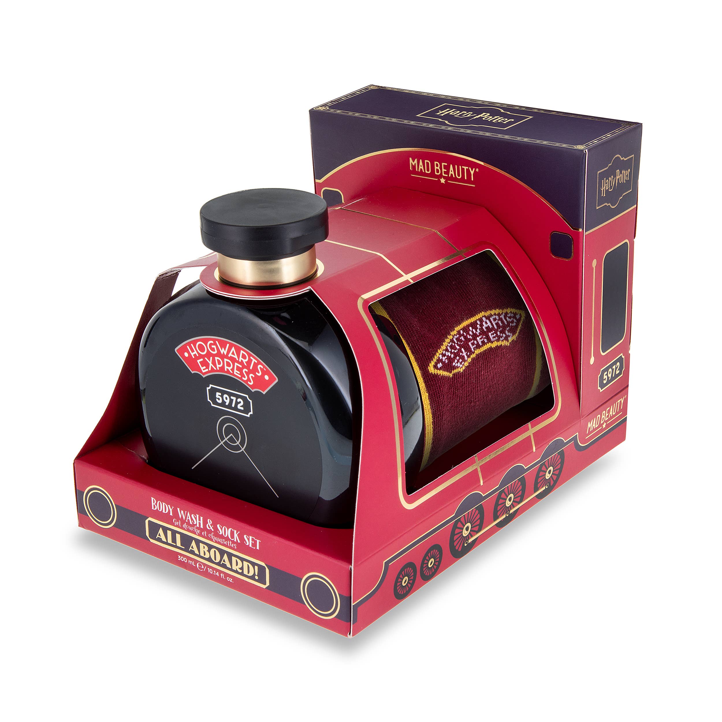 Harry Potter Train Sock Set & Body Wash Gift