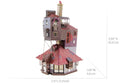 Harry Potter - The Burrow in Color Metal Earth DIY 3D Model Kit
