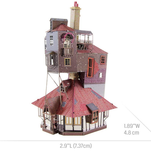 Harry Potter - The Burrow in Color Metal Earth DIY 3D Model Kit