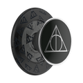 PopSockets MagSafe Phone Grip - Enamel Deathly Hallows