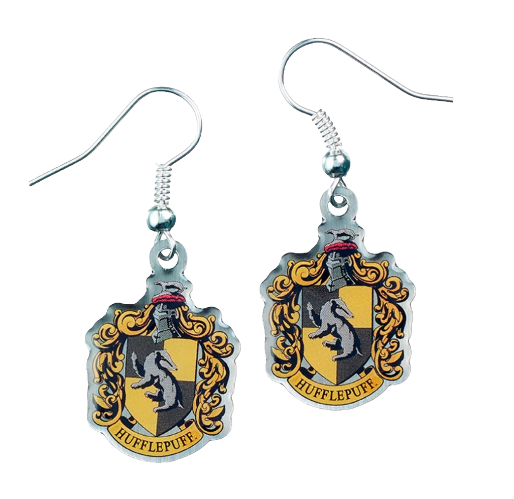 Harry Potter Hufflepuff Crest Earrings