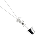 Harry Potter Sterling Silver Mandrake Charm Necklace