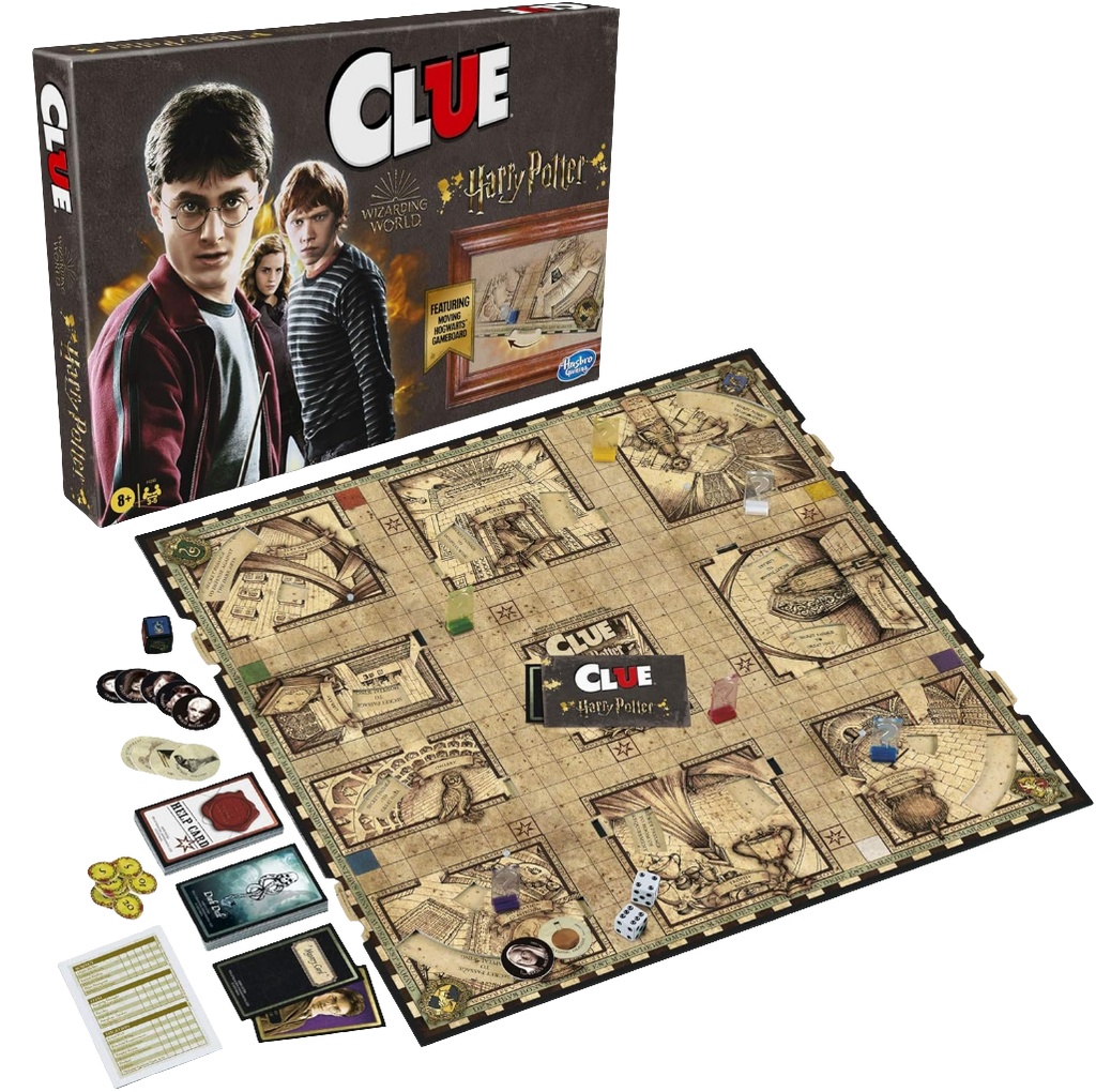 Hasbro Gaming Clue: Wizarding World Harry Potter Edition Board Game