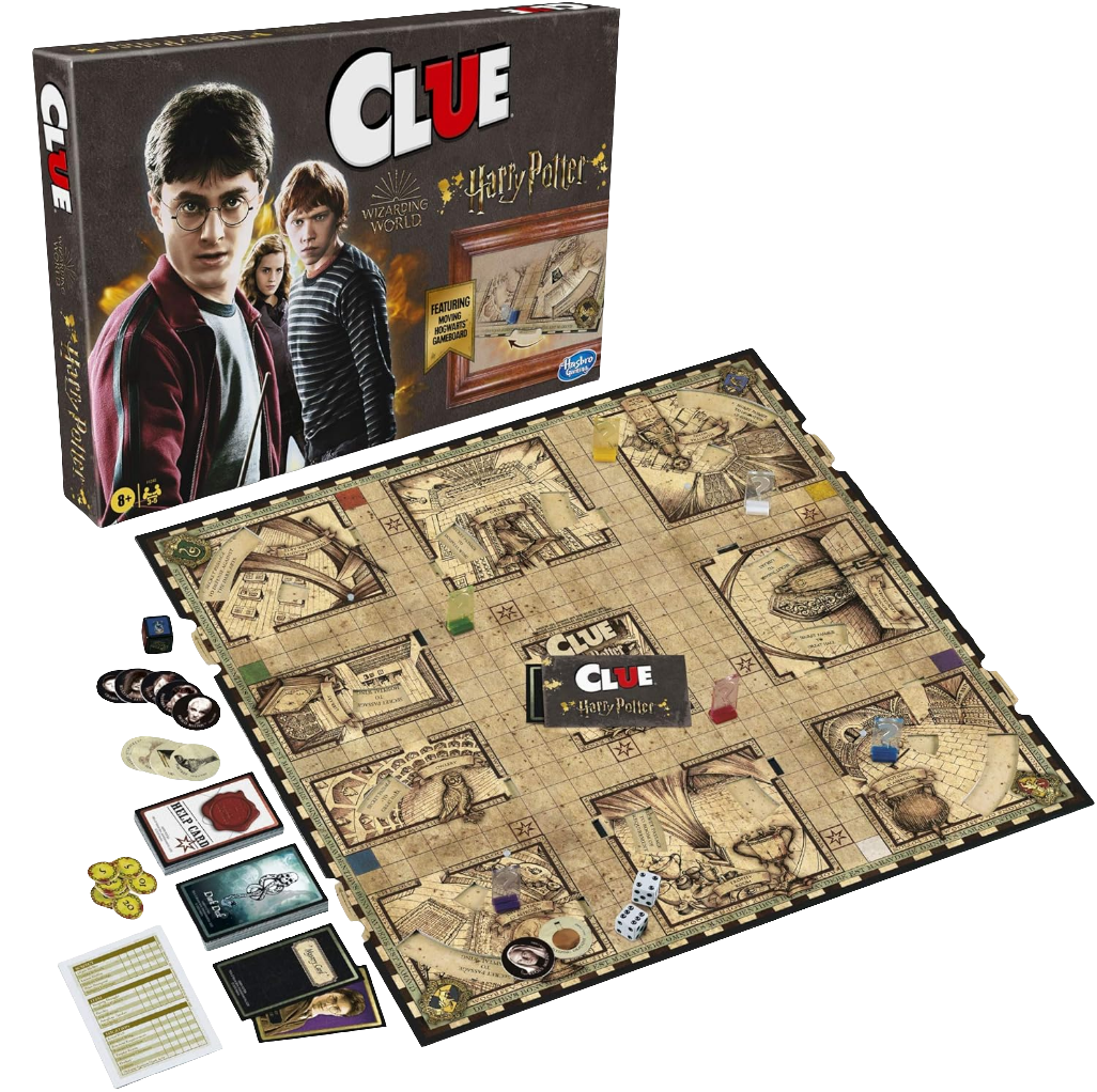 Hasbro Gaming Clue: Wizarding World Harry Potter Edition Board Game
