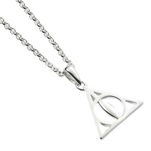 Official Harry Potter Sterling Silver Deathly Hallows Necklace