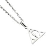 Official Harry Potter Sterling Silver Deathly Hallows Necklace