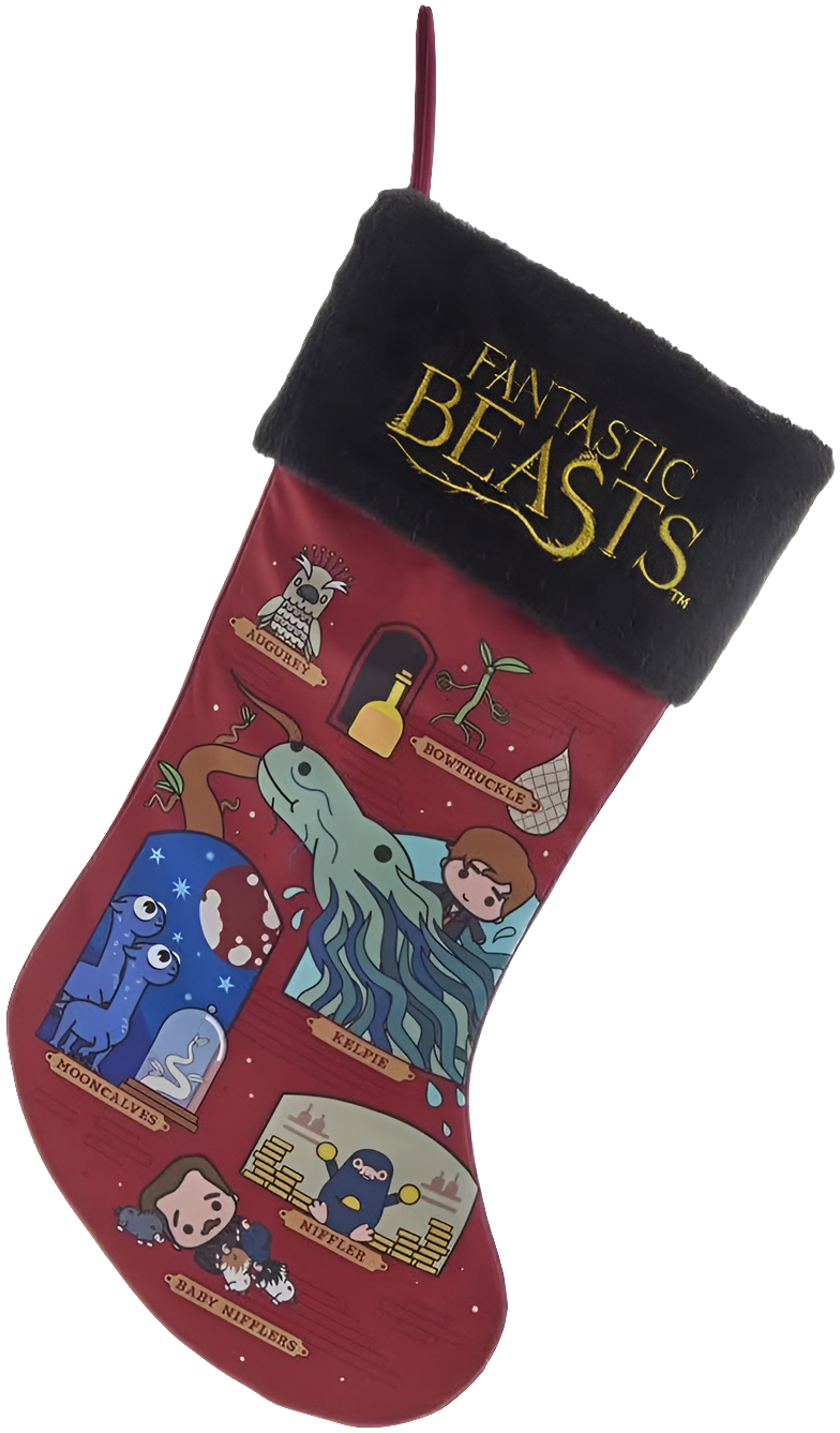 Kurt S. Adler Harry Potter Fantastic Beasts Stocking