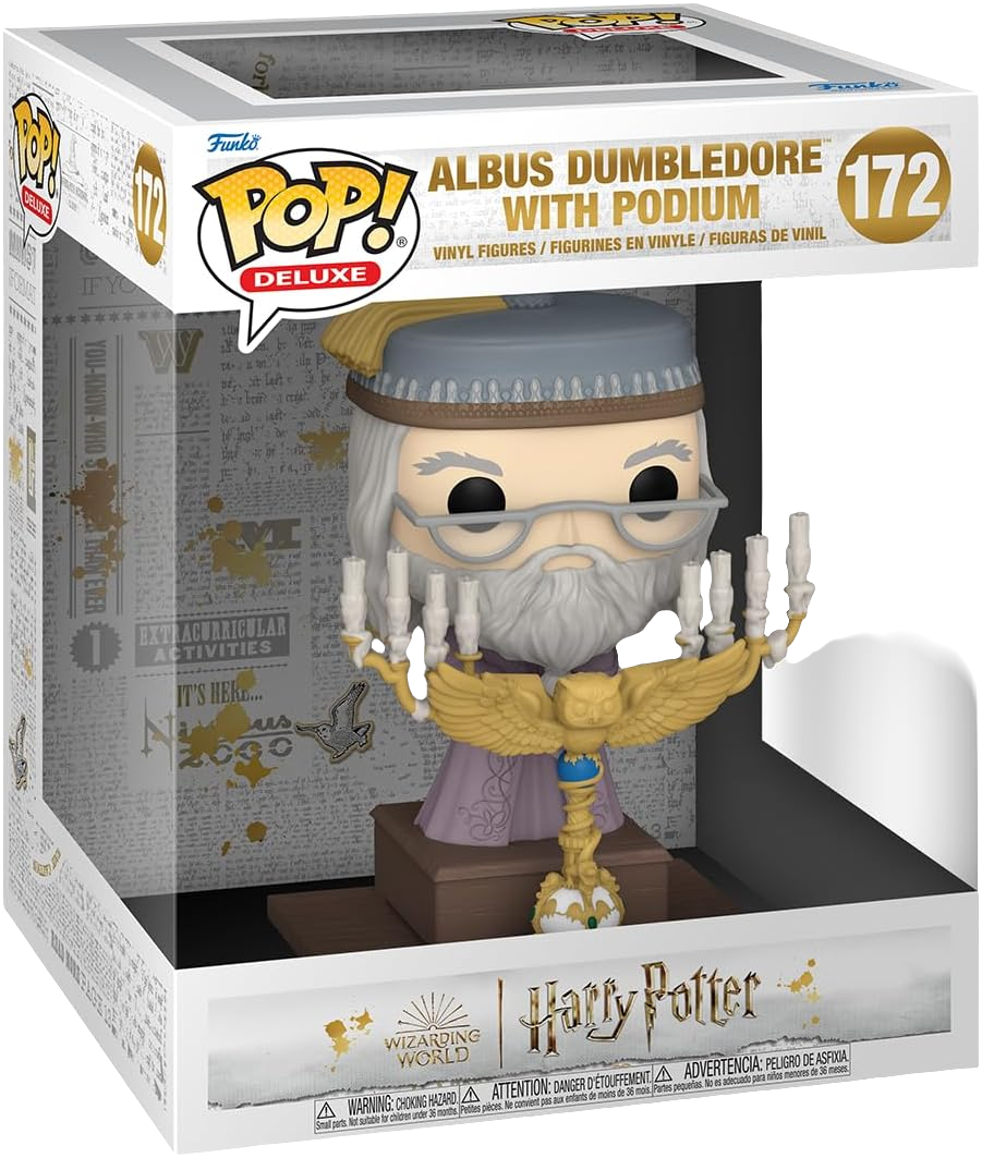 Harry Potter Funko POP! Movie Collector Edition Action Figures - Albus Dumbledore at Podium