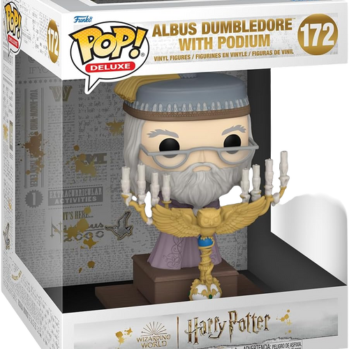 Harry Potter Funko POP! Movie Collector Edition Action Figures - Albus Dumbledore at Podium
